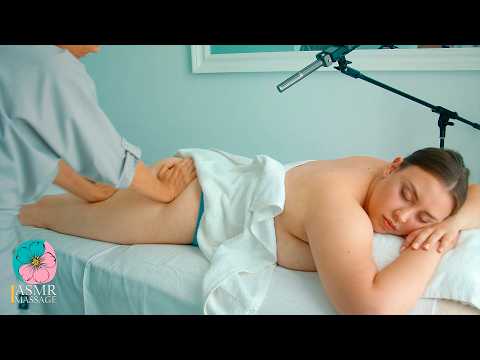 ASMR Foot Relaxing Massage by Victoria to Liza (Eliz Gry)