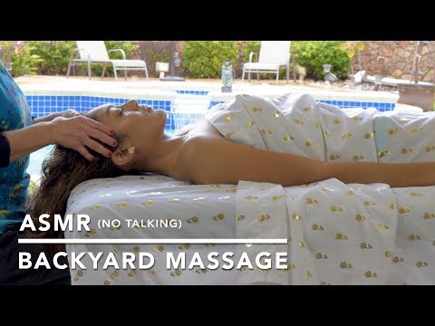 ASMR Massage – Backyard Sounds