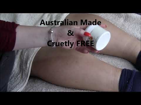 Gave my husband a relaxing calf massage | How to use JOLI's Natural Muscle Rub