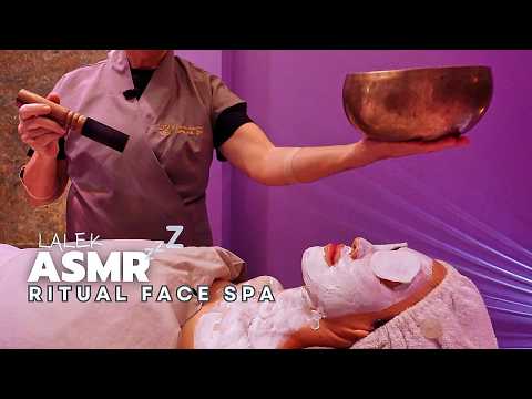 LUXURY FACE SPA in Italy | My First European Face Spa Experience ASMR