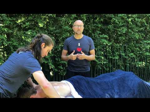 Massage outdoors by Maciek Lyko and Spa Mariana Team