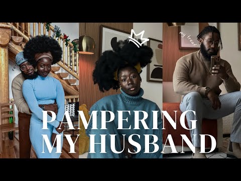 My husband 2hr pampering session | skincare | how to give massage | relaxation | Kristline