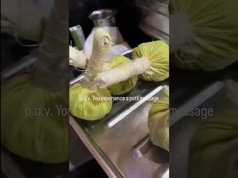 Patra Pinda Sweda or POTLI massage – Ayurveda Treatment