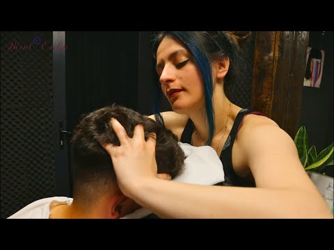 ASMR MASSSAGE – Facial & Back Chair Massage By Melek