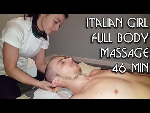💆 Italian Massage –  ASMR no talking video – whole 46 min