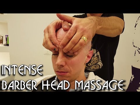💈 Italian Barber – Intense Head Massage – ASMR no talking
