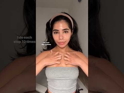 Face Massage Routine | Hormonal Face Swelling #facemassage #lymphaticdrainage