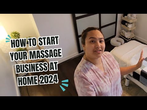 How to Start Your Massage Business at Home 2024