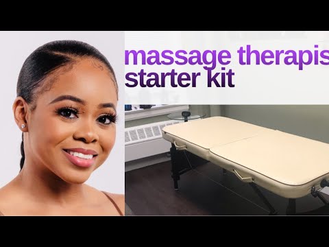 Massage Therapist Starter Kit | Budget Friendly