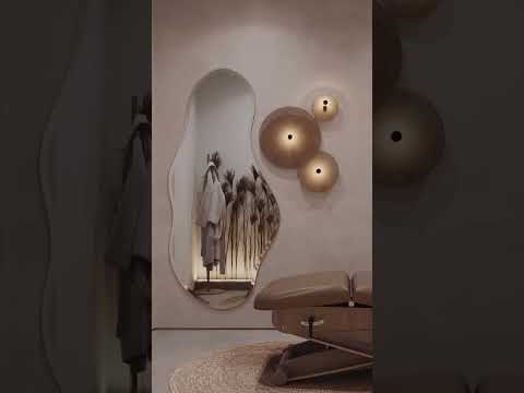 SPA Interior Design Ideas | SPA at Home | Looking Mirror Design | SPA Music | SPA massage center