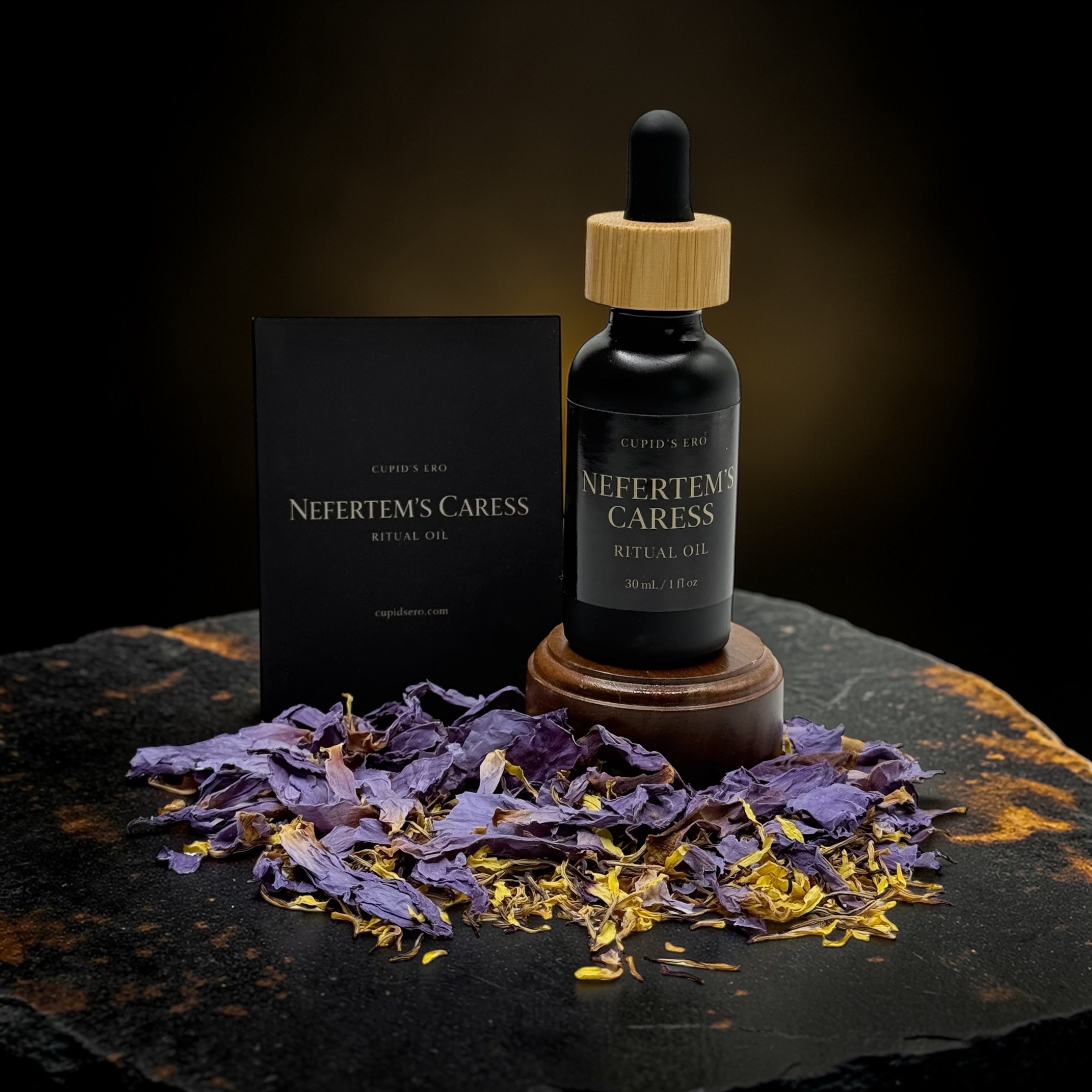 Nefertem’s Caress 24K Gold Lotus Ritual Oil
